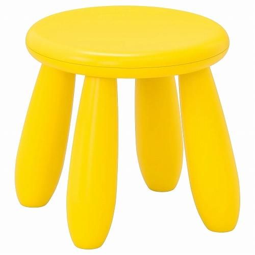 Stool_60_clear_lacquer_yellow_