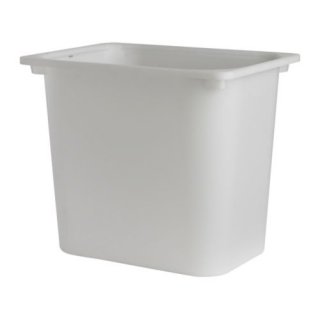 IKEA イケア 収納ボックス Lサイズ ホワイト 白 42x30x36cm 50136204 TROFAST トロファスト