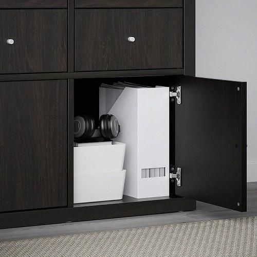 IKEA イケア インサート 扉 ブラックブラウン 黒 茶 33x33cm IKEA イケア インサート 扉 ブラックブラウン 黒 茶 33x33cm