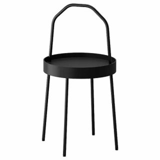 IKEA イケア サイドテーブル ブラック 黒 z00340387 BURVIK ブールヴィーク