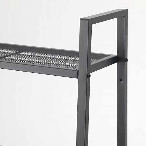 IKEA イケア LERBERG レールベリシェルフユニット ダークグレー