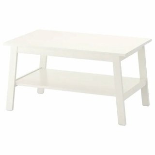 IKEA イケア コーヒーテーブル 90x55cm ホワイト 白 z30399017 LUNNARP ルンナルプ