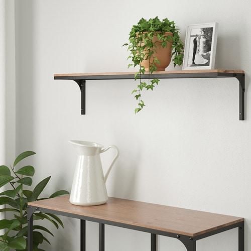 【美品】IKEA IKEA FJÄLLBO フィエルボ FJÄLLBO フィエルボ サイドボード, ブラック, 111x47x95 cm - IKEA