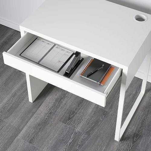IKEA イケア デスク ホワイト 白 73x50cm 73x50cm b80354281 IKEA イケア デスク ホワイト 白 73x50cm 73x50cm b80354281