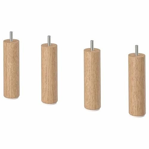 IKEA イケア 脚 ソファ用 木製 15cm 4ピース c50292398