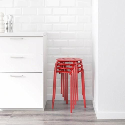 IKEA イケア スツール レッド 赤 45cm c60246198 MARIUS IKEA イケア スツール レッド 赤 45cm c60246198 MARIUS