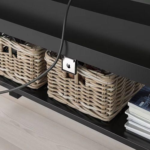IKEA イケア テレビ台 ブラック 黒 90x26x45cm a30353566 LACK