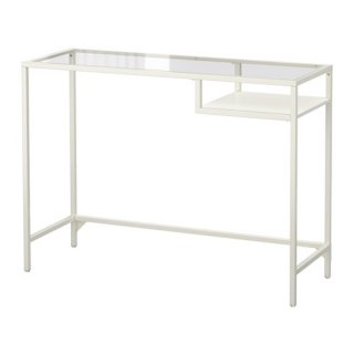 IKEA  åץȥåץơ֥ 饹 ۥ磻  100x36cm a10303445 VITTSJO åȥ硼