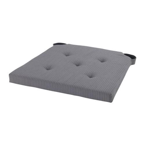 IKEA イケア チェアパッド グレー 42/35x40x4cm a10175004