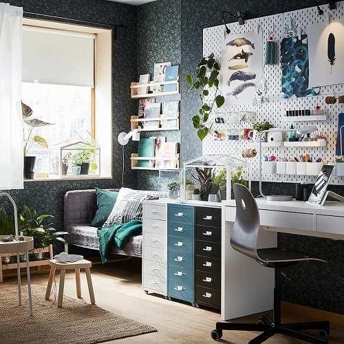 IKEA イケア 引き出しユニット キャスター付き ホワイト 白 IKEA イケア 引き出しユニット キャスター付き ホワイト 白
