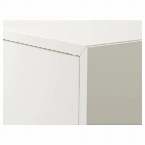 IKEA イケア キャビネット 扉2 棚板1付き ホワイト 白
