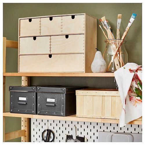 IKEA イケア ミニチェスト バーチ材合板 42x18x32cm z90227438 IKEA イケア ミニチェスト バーチ材合板 42x18x32cm z90227438