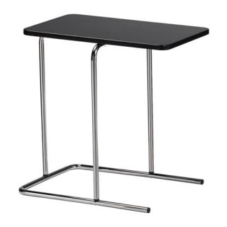 IKEA イケア サイドテーブル ブラック 黒 50x30cm z90393512 RIAN リーアン