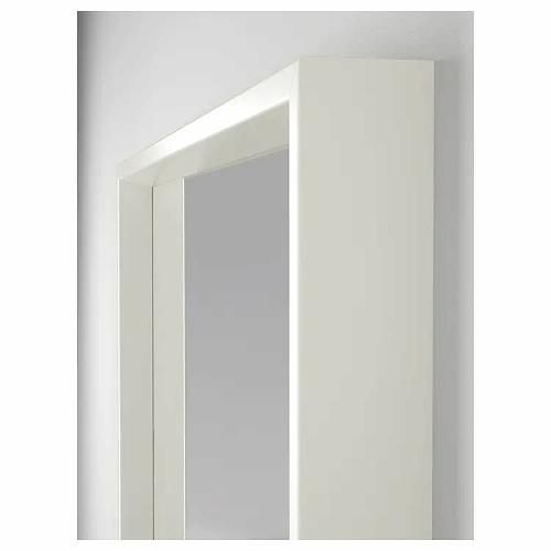 IKEA イケア ミラー 鏡 ホワイト 白 65x65cm z90320318 NISSEDAL