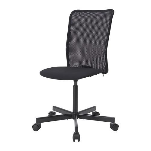 IKEA イケア 回転チェア デスク用チェア ヴィースレ ブラック 黒 IKEA イケア 回転チェア デスク用チェア ヴィースレ ブラック 黒