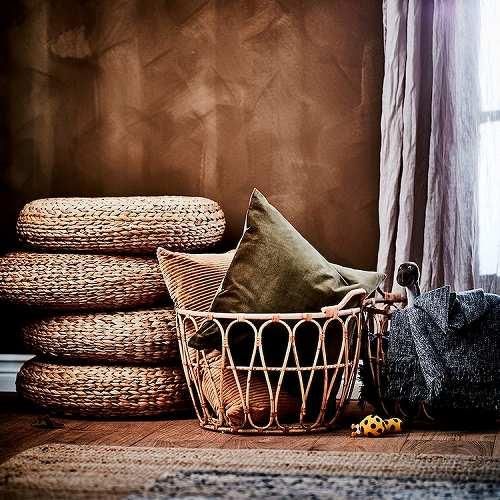 IKEA イケア スツール バナナ繊維 z40158135 ALSEDA アルセーダ