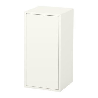 IKEA イケア キャビネット 扉 棚板1付き ホワイト 白 35x35x70cm b70333939 EKET エーケト