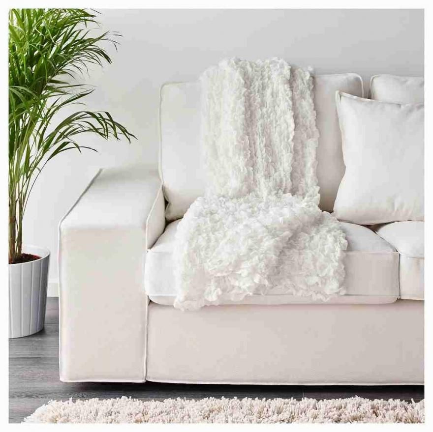 IKEA イケア OFELIA オフェーリア 毛布 ホワイト 白 130x170cm ベッド