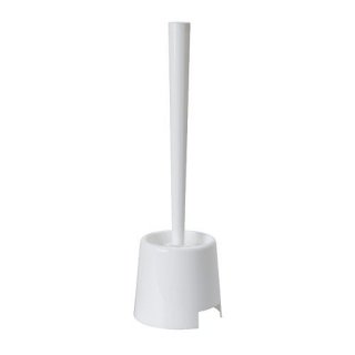 IKEA イケア トイレブラシ ホルダー ホワイト 白 a60165615 BOLMEN ボルメン