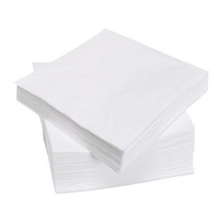 IKEA イケア 紙ナプキン ホワイト 白 40x40cm 100ピース 40174215 FANTASTISK ファンタスティスク