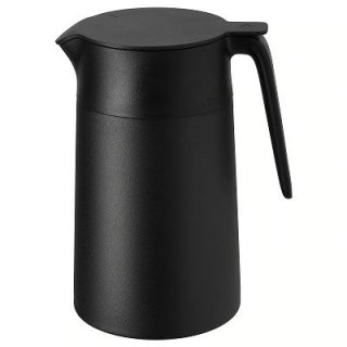 IKEA イケア 魔法瓶 ブラック 黒 1.2L ポット n50360231 UNDERLATTA ウンデルラッタ
