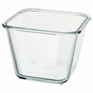 IKEA イケア 保存容器のみ 正方形 ガラス 1.2L z00359211 IKEA 365+
