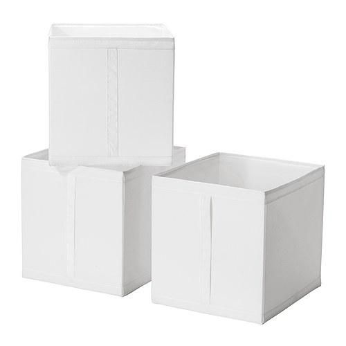 IKEA イケア SKUBB スクッブ ボックス 3個セット ホワイト 白 IKEA イケア SKUBB スクッブ ボックス 3個セット ホワイト 白