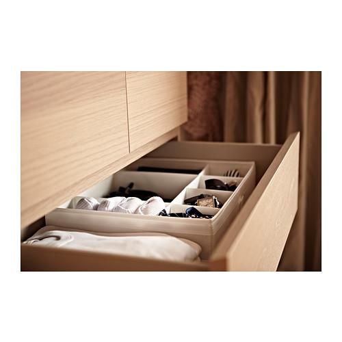 スクッブ　IKEA IKEA イケア SKUBB スクッブ ボックス 仕切り付き ホワイト 白