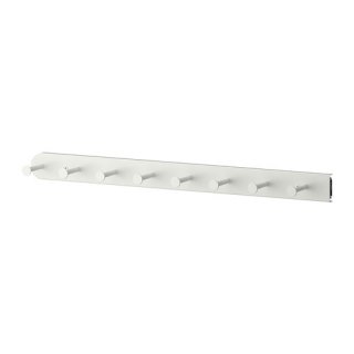 IKEA イケア 引き出し式マルチユースハンガー ホワイト 白 58cm a60262490 KOMPLEMENT コムプレメント