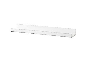 IKEA イケア MELLOSA アート用飾り棚 透明 n80446342