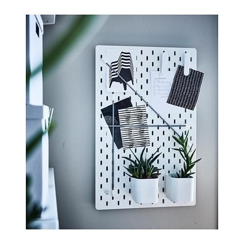 IKEA イケア 有孔ボード ホワイト サイズ 36x56cm n80320804