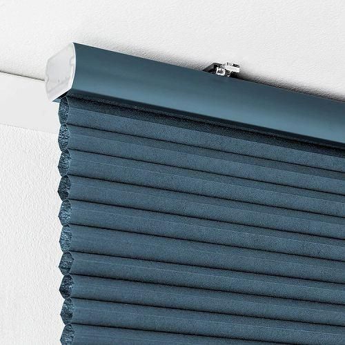 IKEA イケア 断熱ブラインド 80x155cm ブルー 青 遮光 断熱