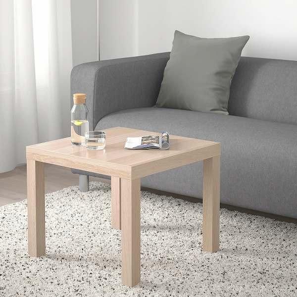 Ikea イケア サイドテーブル ホワイトステインオーク調 55x55cm N Lack 株式会社クレール Ikeaイケアの製品を全国送料無料でお届け ネット通販
