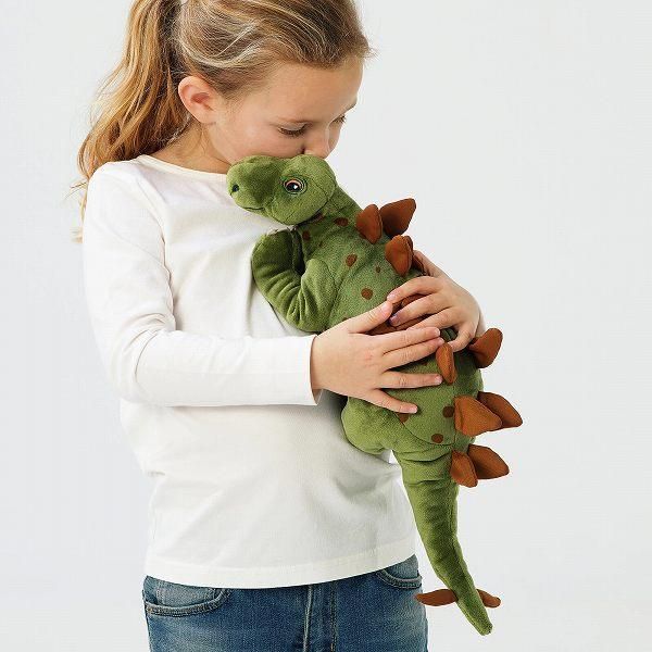 IKEA イケア ソフトトイ ぬいぐるみ 恐竜 ステゴサウルス50cm