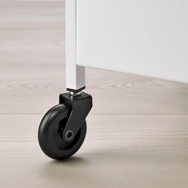 IKEA - イケア　ＩＫＥＡ　NISSAFORS ニッサフォース ワゴン, ホワイト NISSAFORS ニッサフォース ワゴン, ホワイト, 50.5x30x83 cm - IKEA