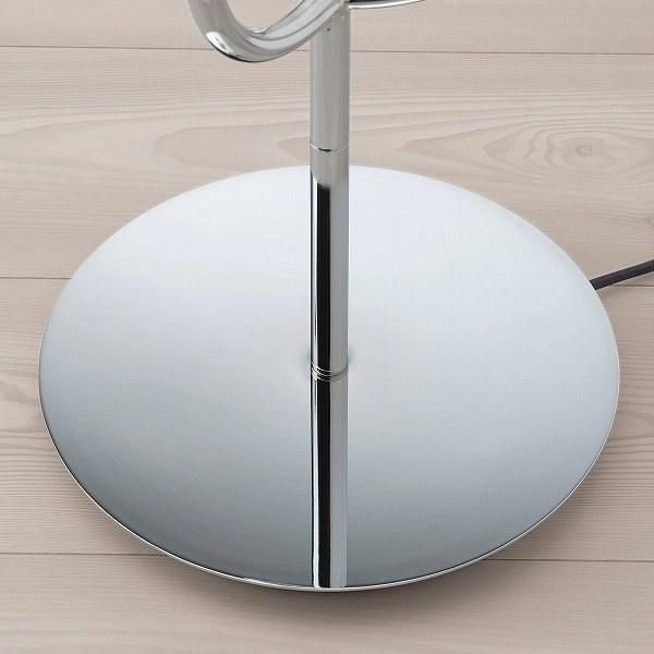 IKEA イケア フロアランプ クロムメッキ オパールホワイト IKEA イケア フロアランプ クロムメッキ オパールホワイト