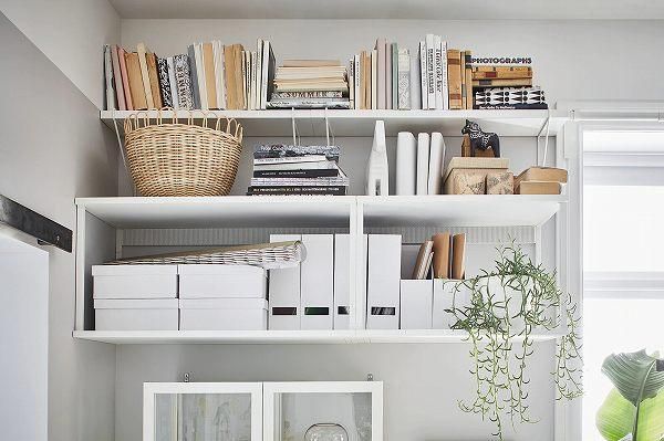 IKEA イケア オープンシェルフユニット ホワイト 白 60x40x40cm
