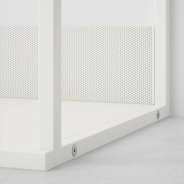 IKEA イケア オープンシェルフユニット ホワイト 白 80x40x40cm