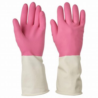 IKEA イケア 掃除用手袋 ピンク M n70476773 RINNIG リンニング