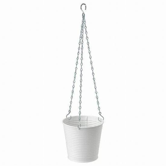 IKEA イケア ハンギングプランター 室内 屋外用 ホワイト 12cm n60468354 CASHEWAPPLE - 株式会社クレール IKEAイケアの製品を全国送料無料でお届け ネット通販 販促大王 <送料込み・匿名>IKEA PS SVINGA ハンギングシート ホワイト その他