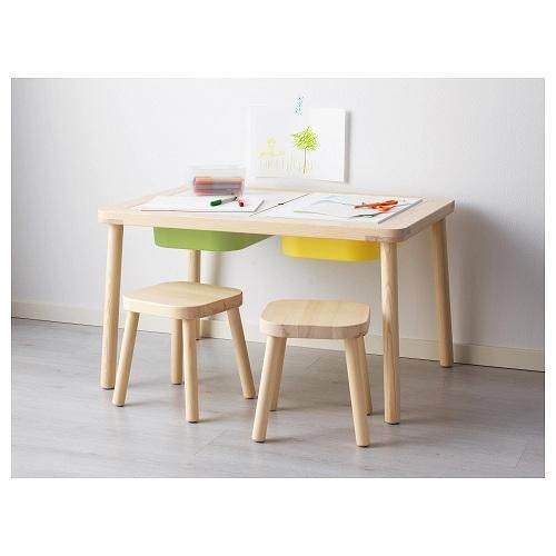 IKEA イケア 子ども用テーブル83x58cm n30298419 FLISAT - 株式