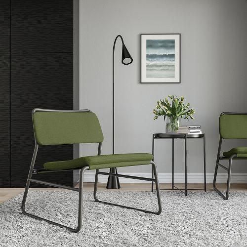 IKEA ロッニンゲ ダイニングチェア グリーン イケア 北欧 もったいなく - チェア