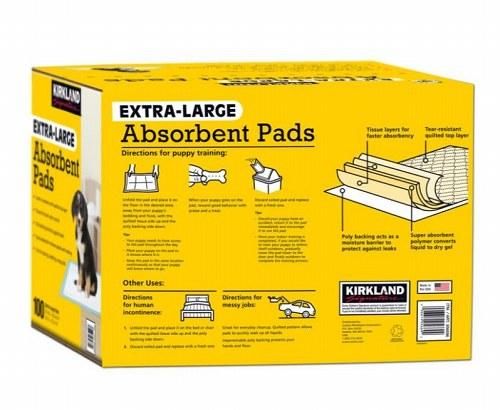 Kirklandカークランドシグネチャー XL ペットシーツ 100枚 Kirklandカークランドシグネチャー XL ペットシーツ 100枚