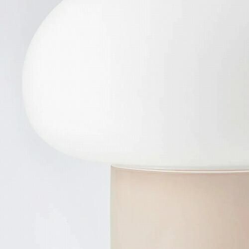 IKEA イケア テーブルランプ ベージュ オパールホワイト 白 ガラス