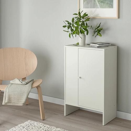 ☆ジモティ割あり☆ 奥深し IKEA カウンター ホワイト H104×W120×D42 クリーニング済み