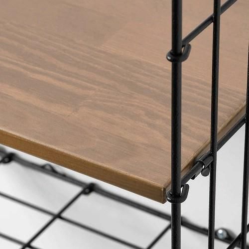 IKEA GAMLEBY ウォールシェルフ 220 IKEA イケア ウォールシェルフ ブラック パイン材 アンティーク