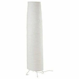 IKEA イケア フロアランプ ホワイト 白 ハンドメイド 136cm m80484485 VICKLEBY ヴィックレビー