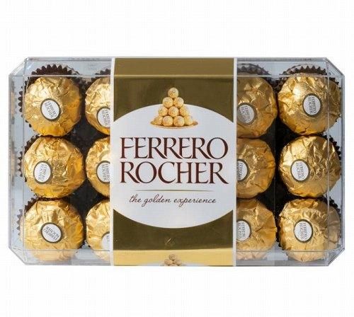 フェレロ ロシェ T 30 30個 375g チョコレート FERRERO ROCHER フェレロ ロシェ T 30 30個 375g チョコレート FERRERO ROCHER