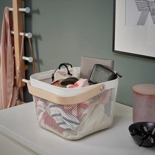 IKEA イケア バスケット かご 25x26x18cm v0003 RISATORP リーサトルプ