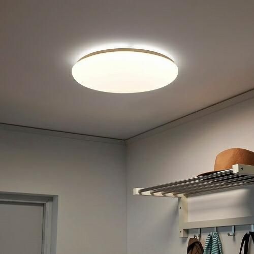 IKEA イケア LEDシーリングランプ リモコン付き m60520856 ESKADER